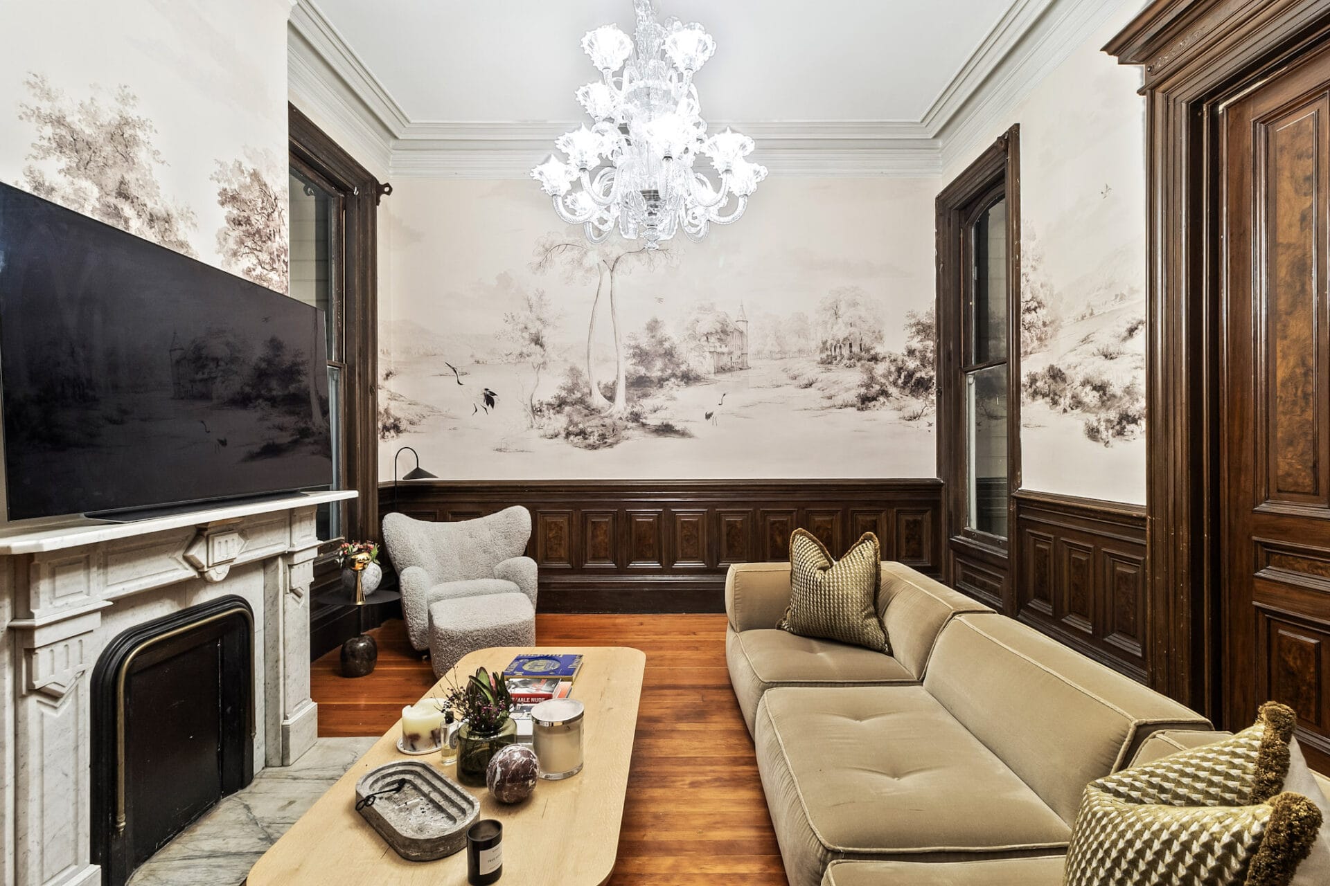 Luxury Wallpaper Installation Project 1